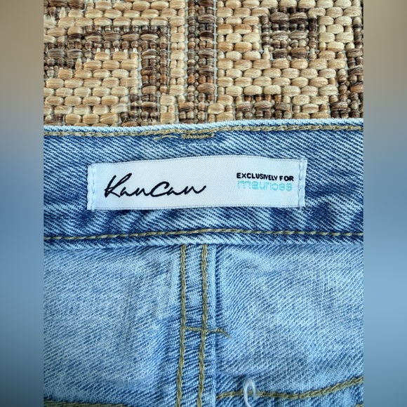 KanCan Maurices Estilo Destroyed Jeans Womens Sz 29 Boyfriend Light Wash Ankle - Picture 3 of 13